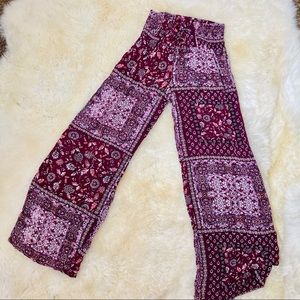 Beautiful floral pattern Wide leg Pallazzo Pants